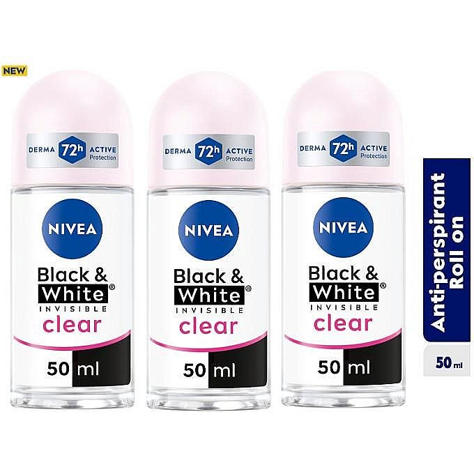 NIVEA BLACK WHITE INVISIBLE CLEAR